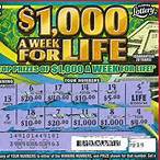 florida lottery 1000 a week for life